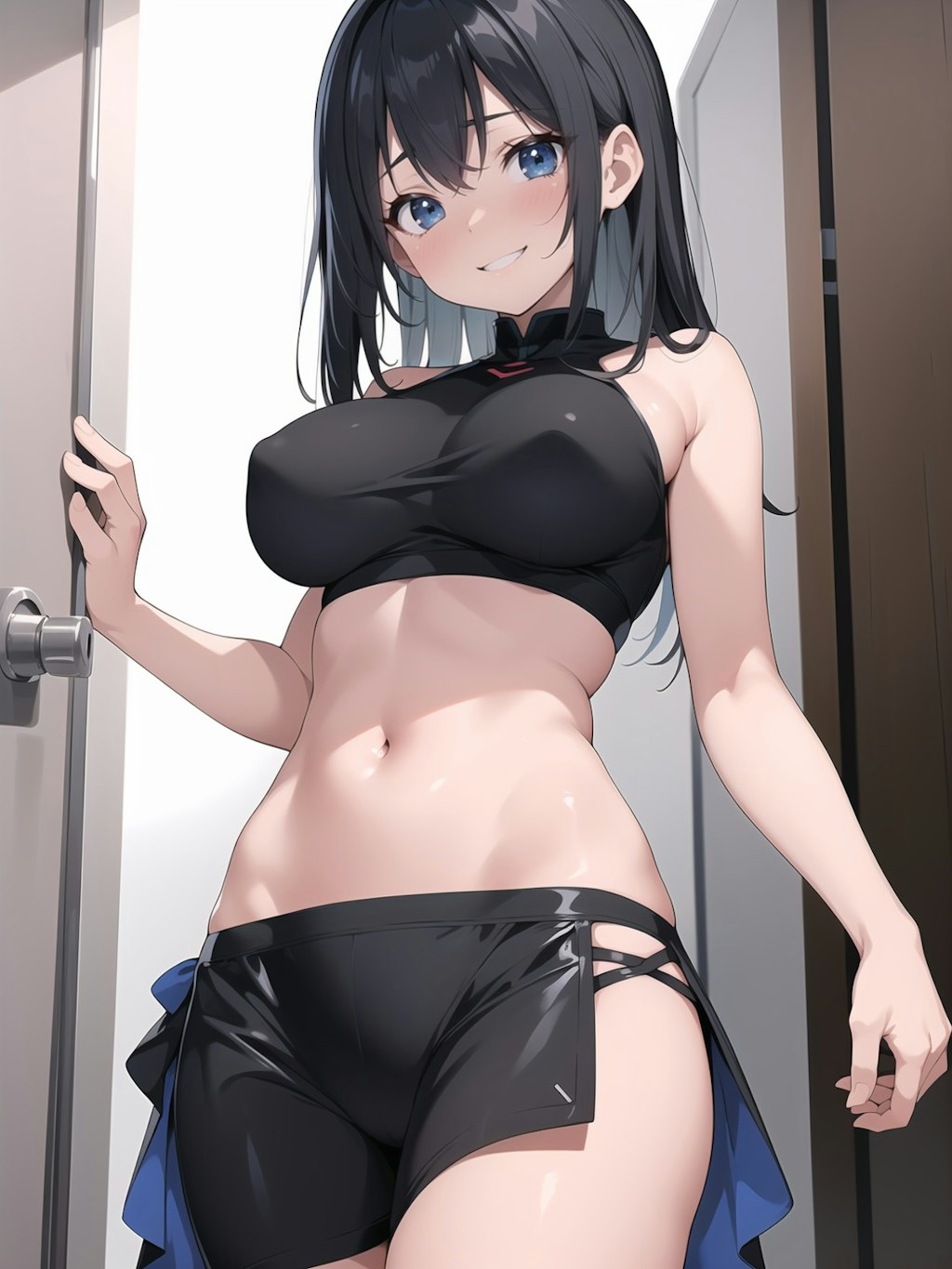 夏に向けてチェックする巨乳ッ娘♡