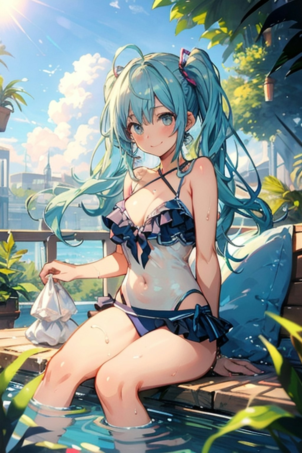 初音ミクの休息　夏のバカンス