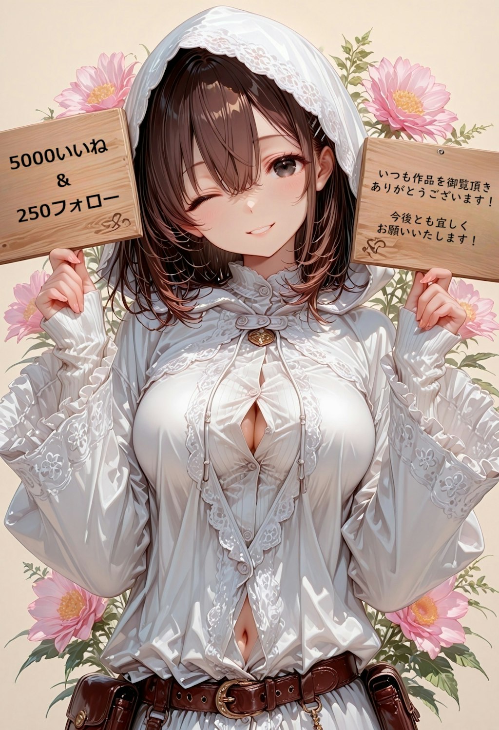 5000いいね＆250フォロワー m(_ _)m