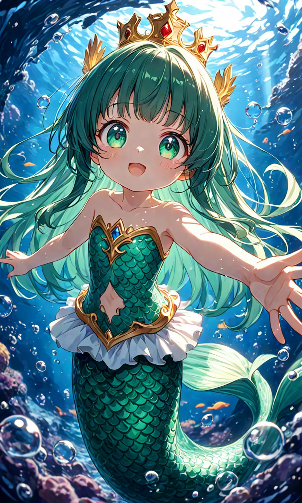 人魚のEMERALDちゃん