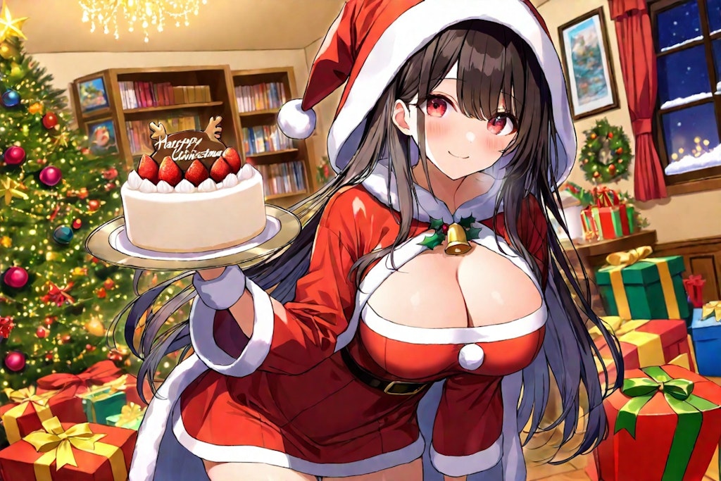 PRISMでサンタガールとクリスマス