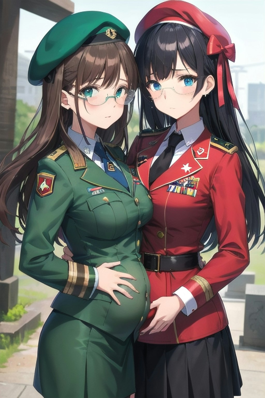 女軍人