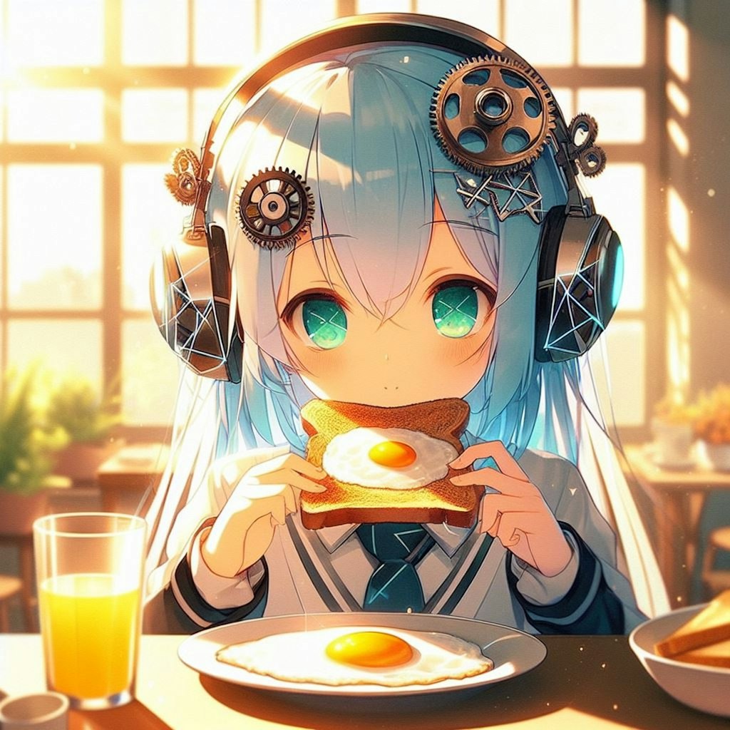 朝食(歯車娘)-Breakfast (Gear Daughter)-