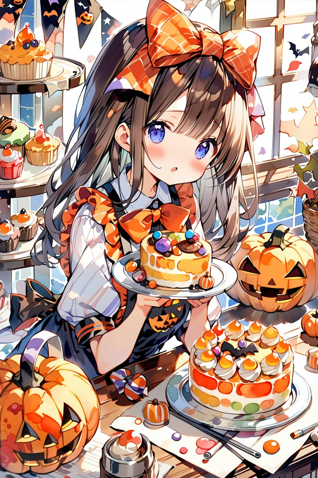 48　アルバイト　ケーキ屋　ハロウィン限定ケーキ