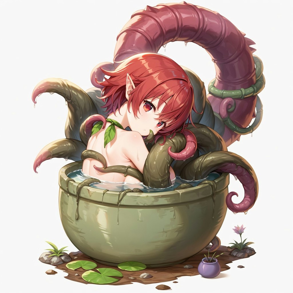 tentacle girl