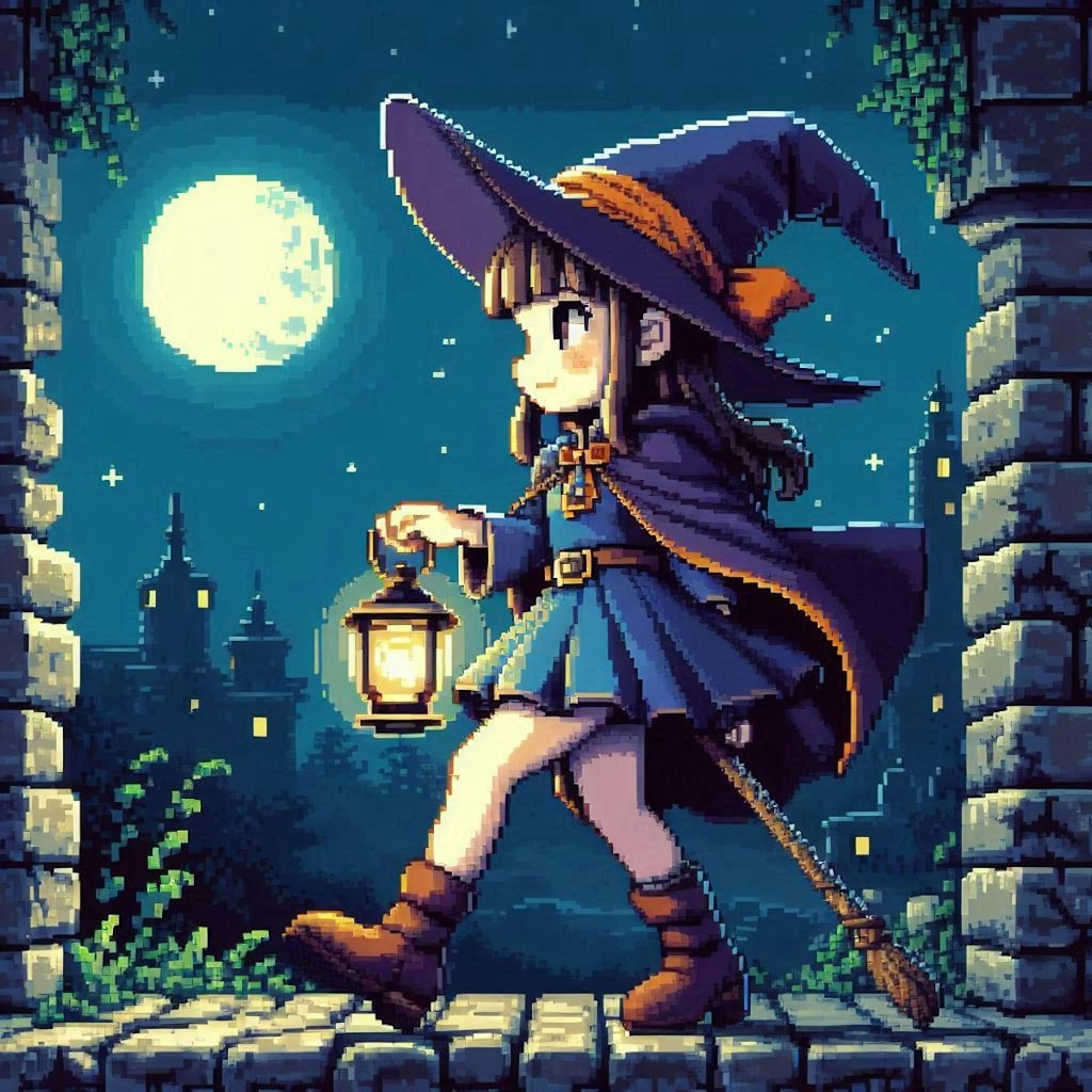 魔女宅女子 ドット絵シリーズ