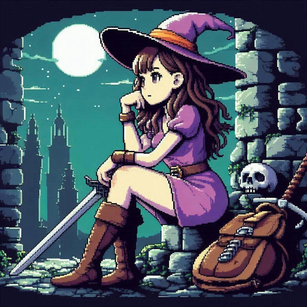 魔女宅女子 ドット絵シリーズ