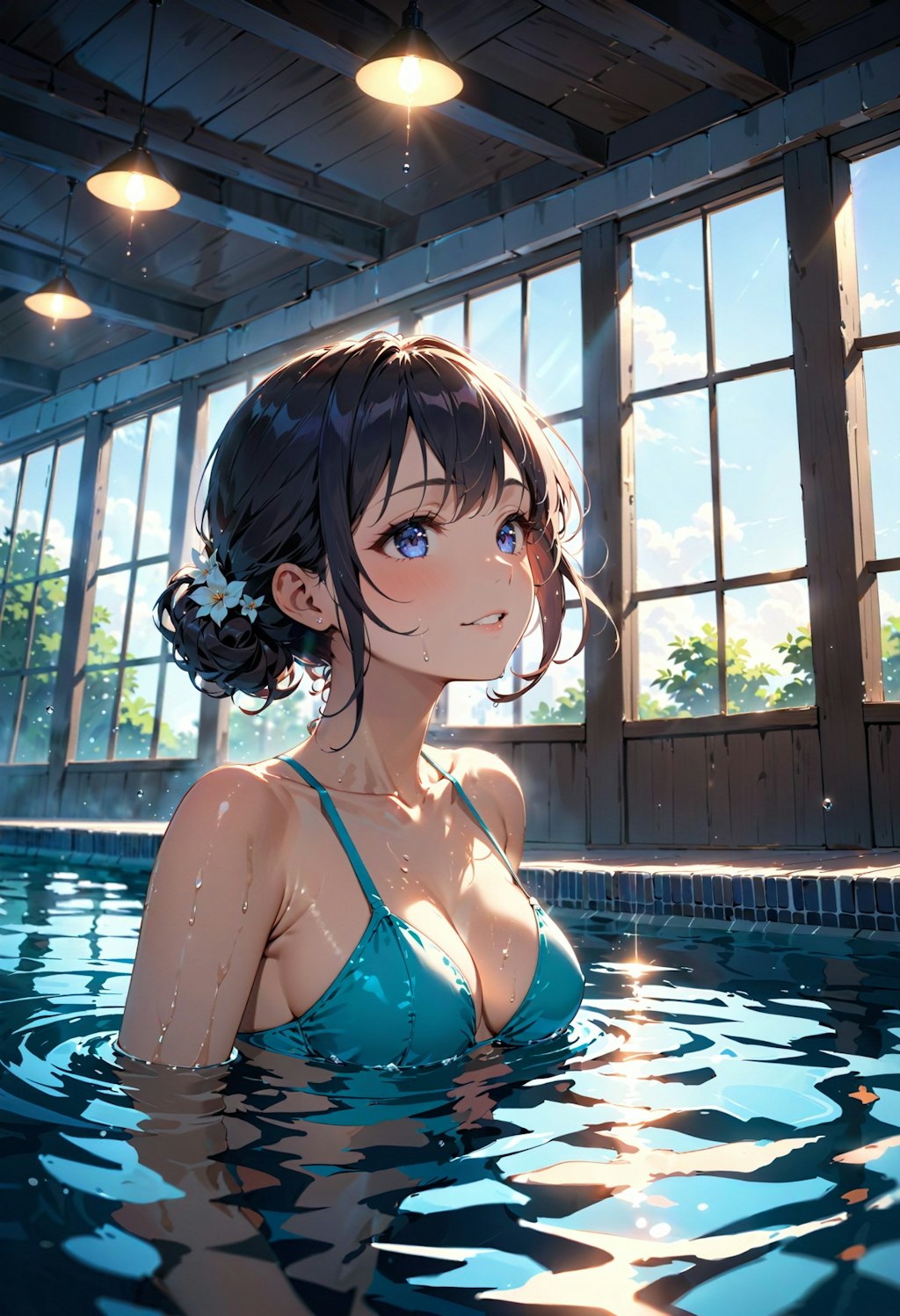 今日は水泳の日