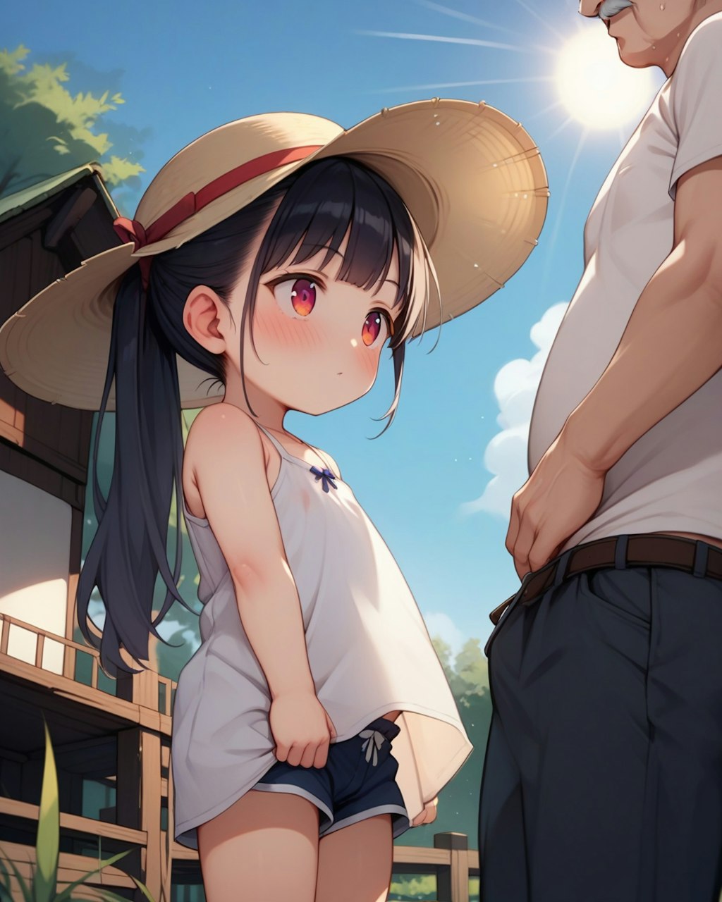 おじさんと夏の思い出♥