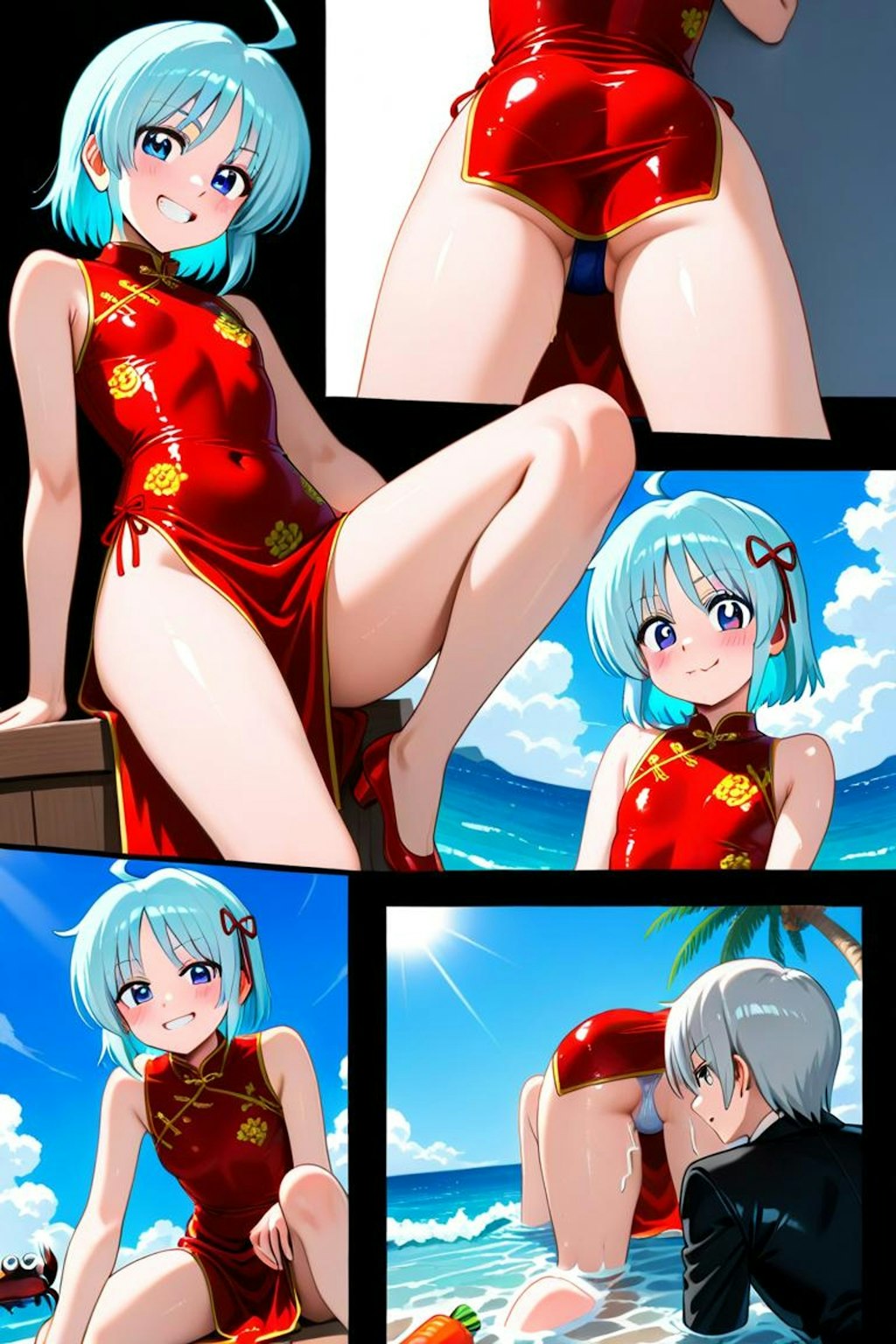 綾崎ハヤテ　チャイナドレス