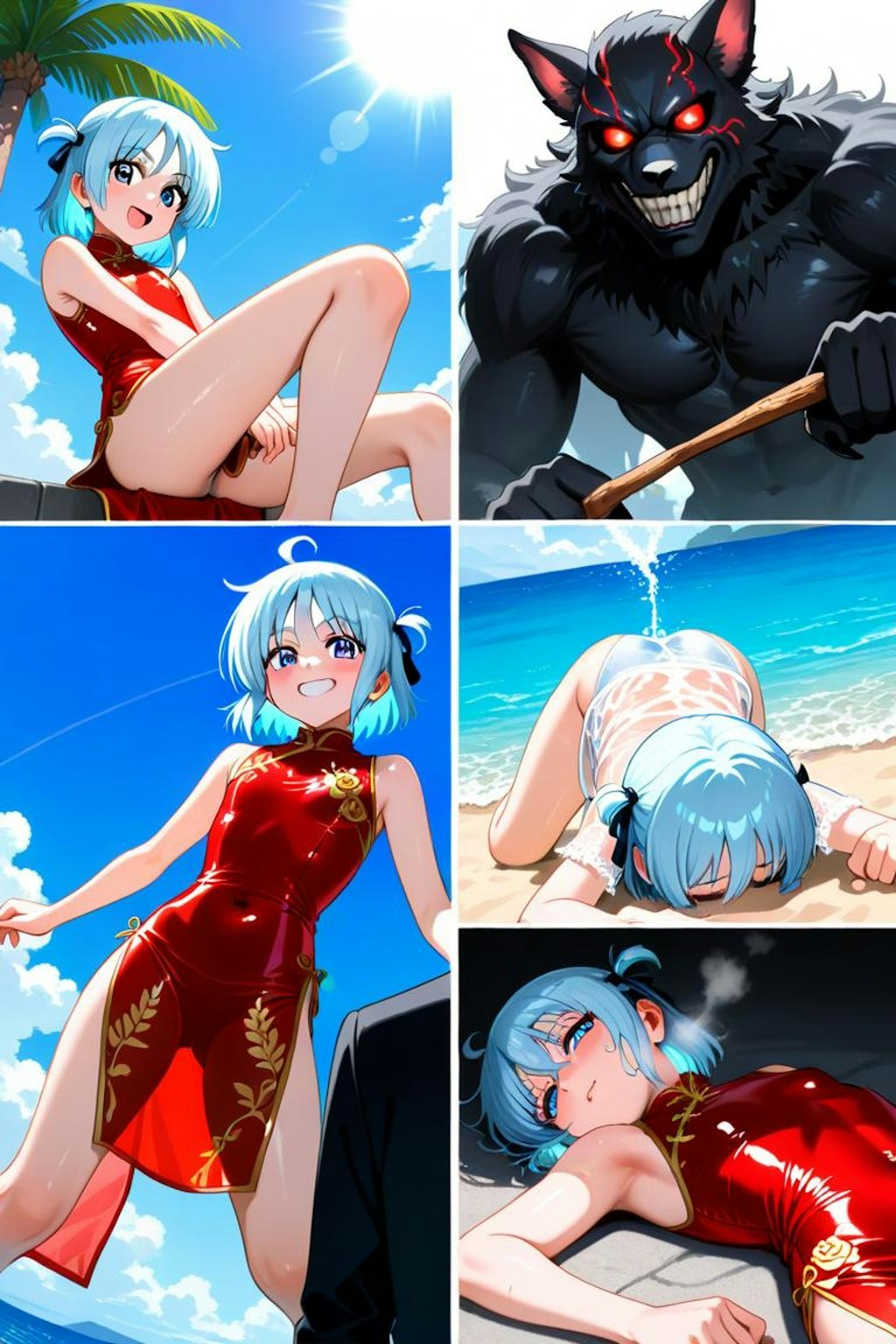 綾崎ハヤテ　チャイナドレス