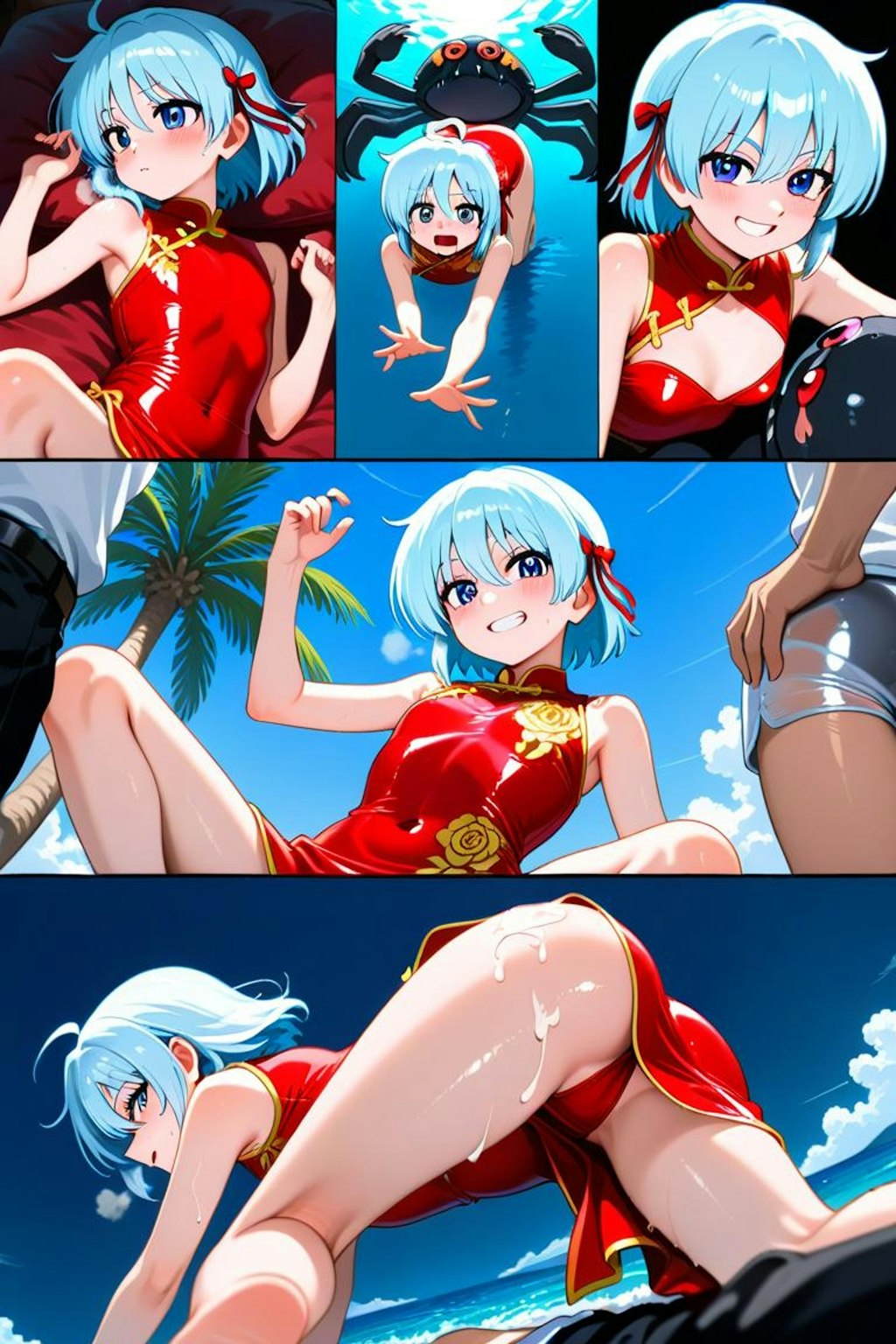 綾崎ハヤテ　チャイナドレス