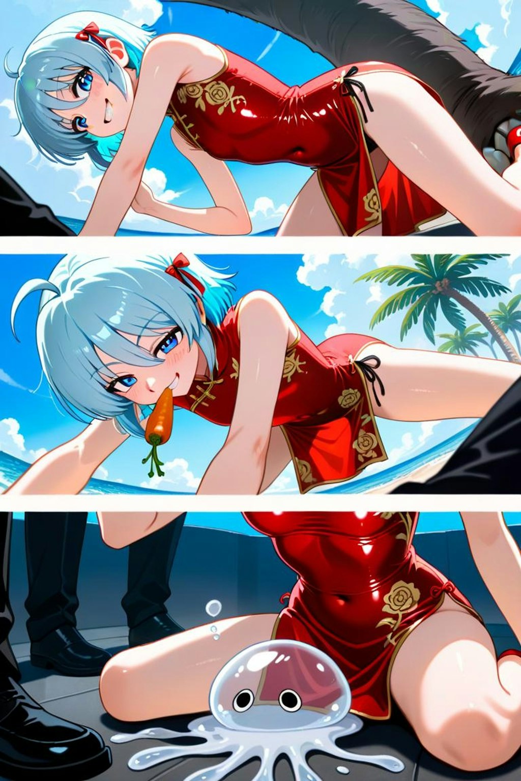 綾崎ハヤテ　チャイナドレス