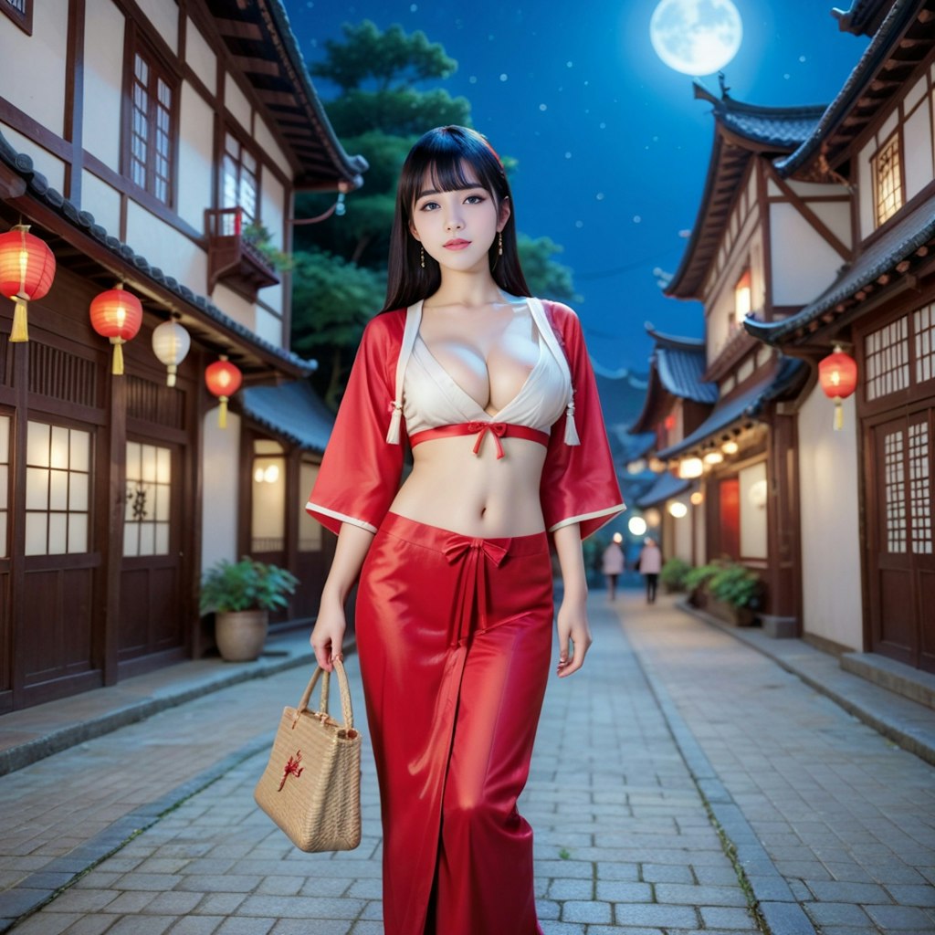 和風美女