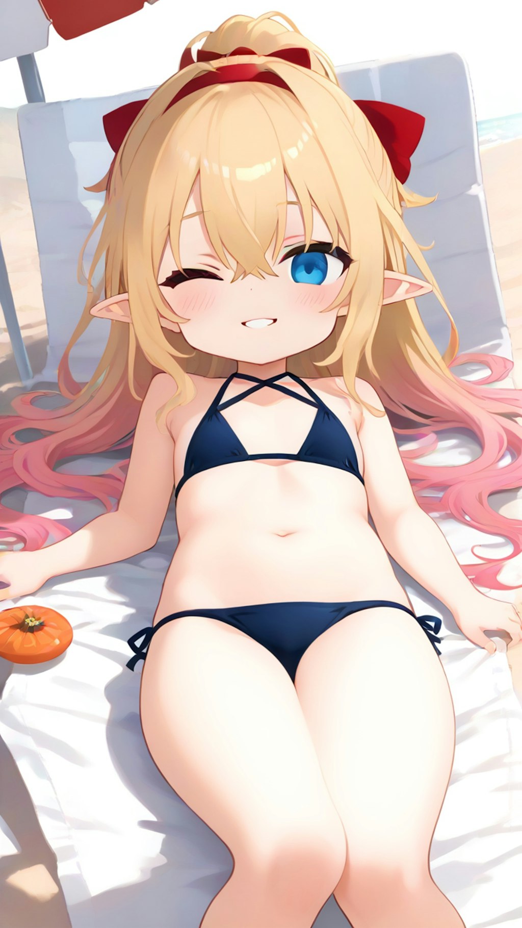 夏のエルフちゃん