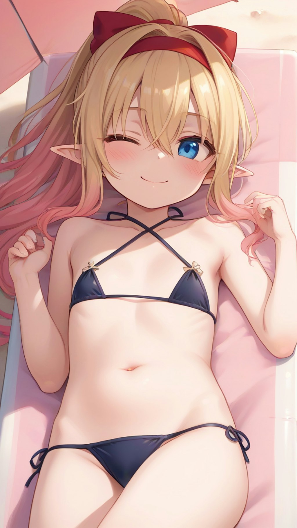 夏のエルフちゃん