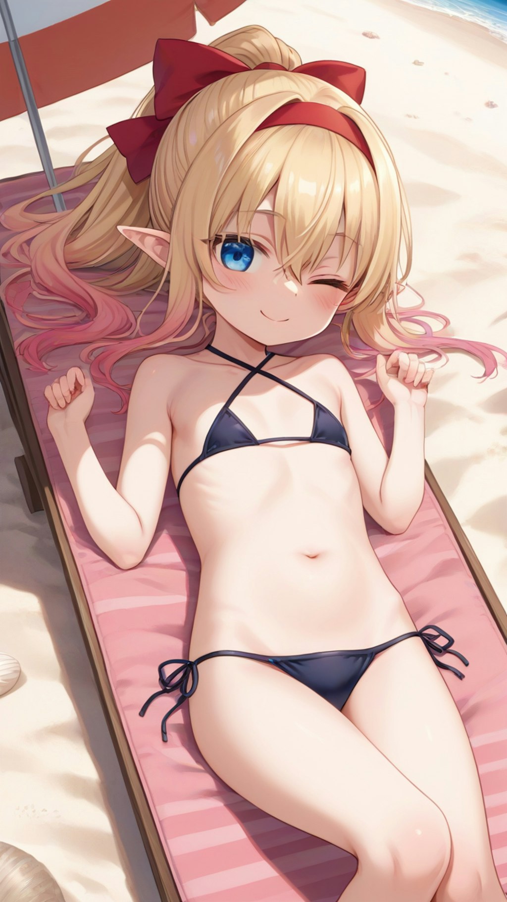 夏のエルフちゃん