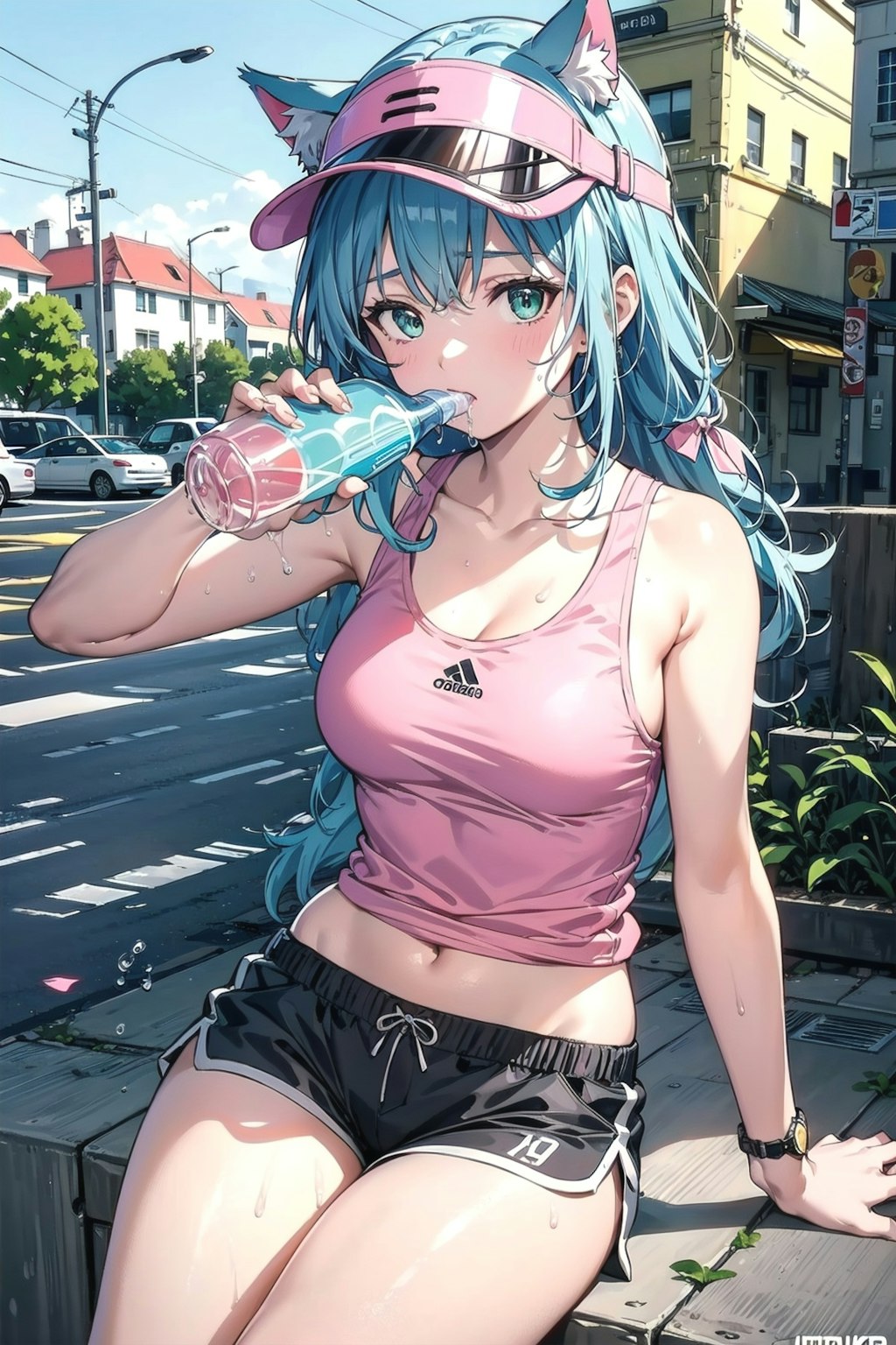 ちょっと一休み🐱💦