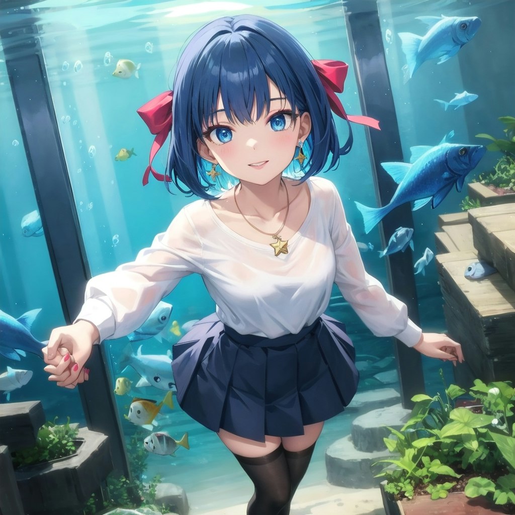 水族館デート