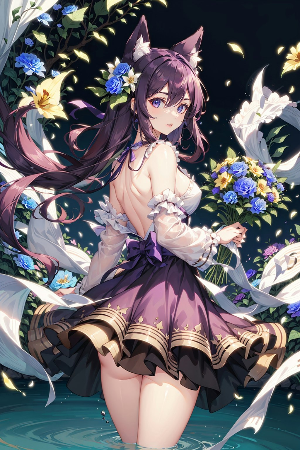 Flowers & Kemonomimi