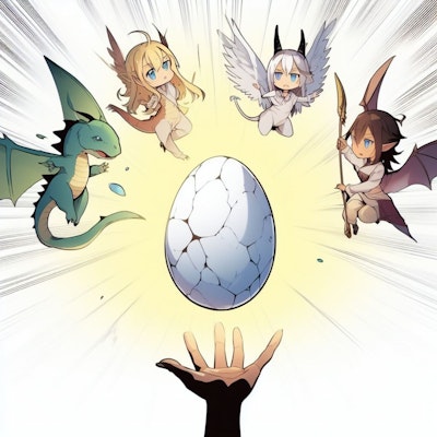 転生したらドラゴンの卵だった～最強以外目指さねぇ～