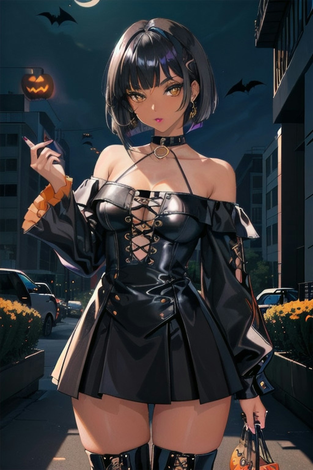 ハロウィン美女