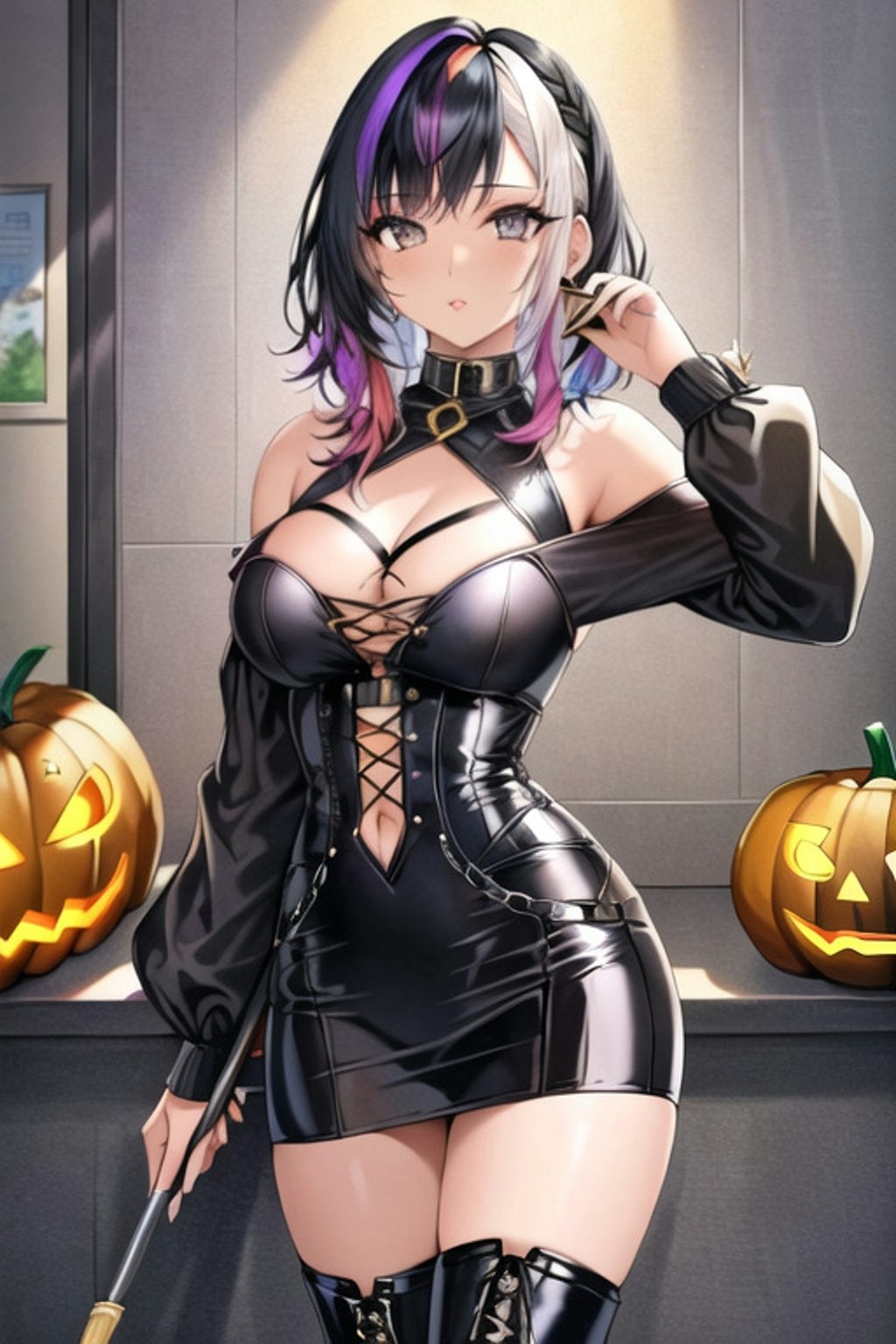 ハロウィン美女