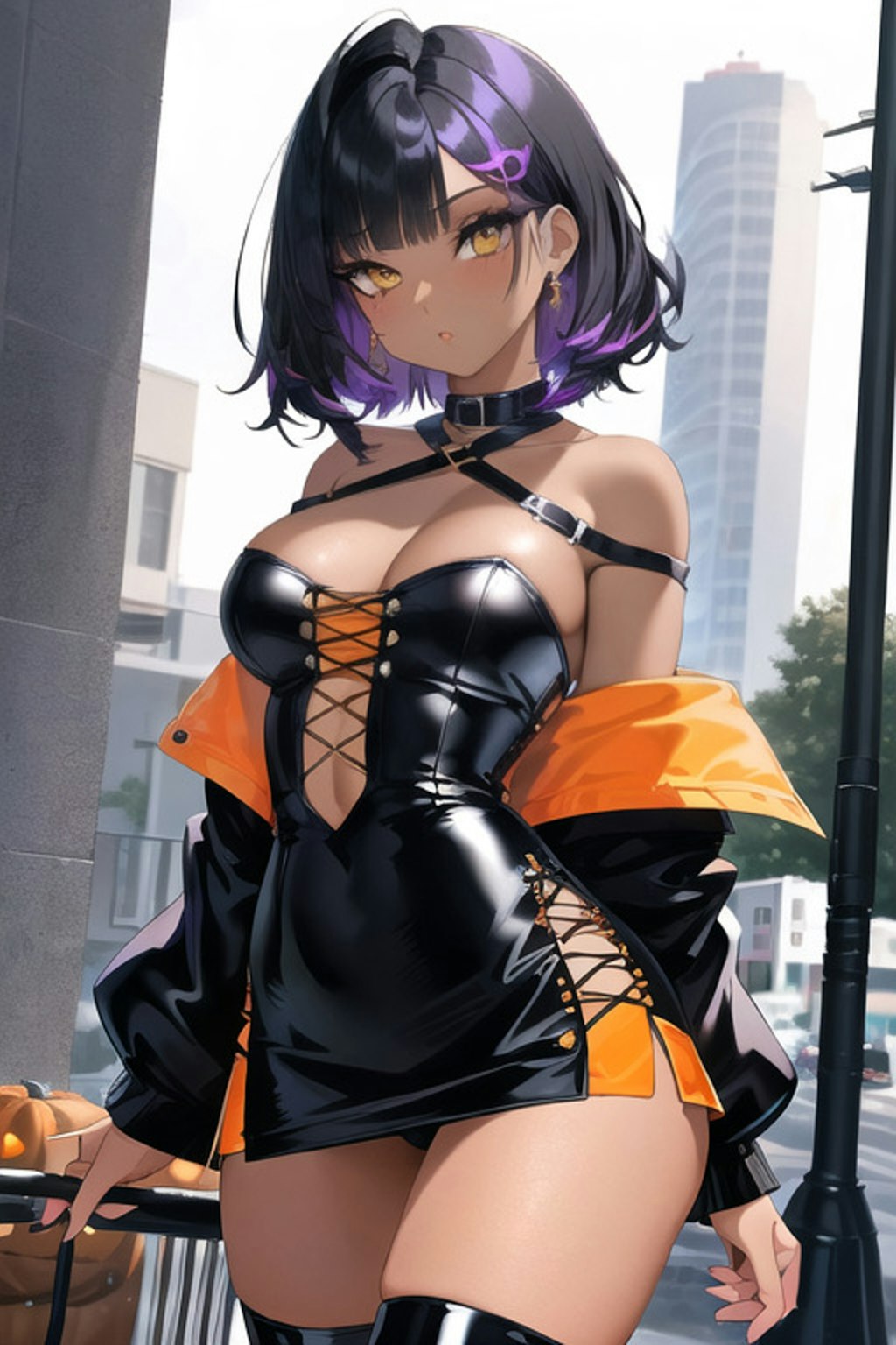 ハロウィン美女