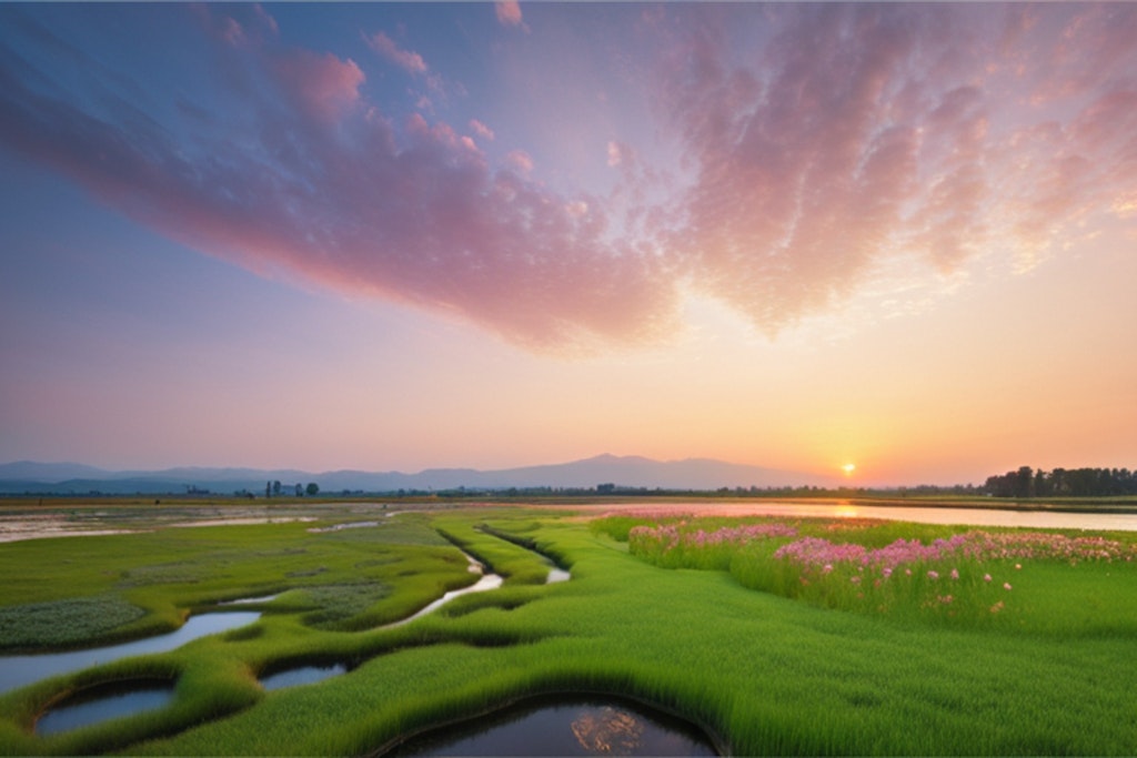 初夏の湿原