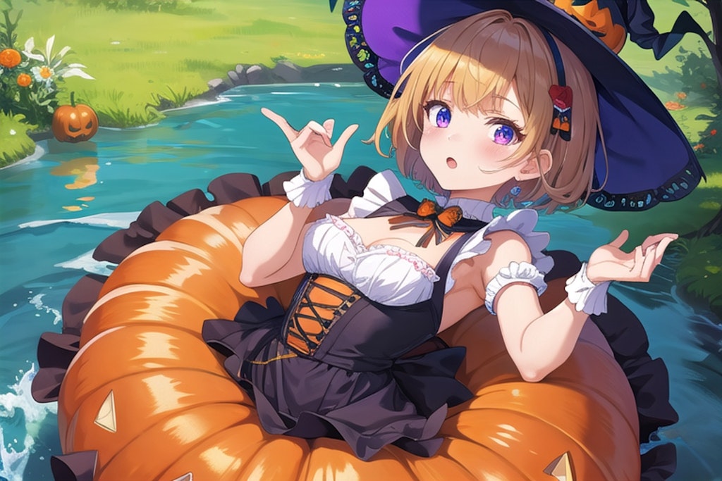 ハロウィン少女