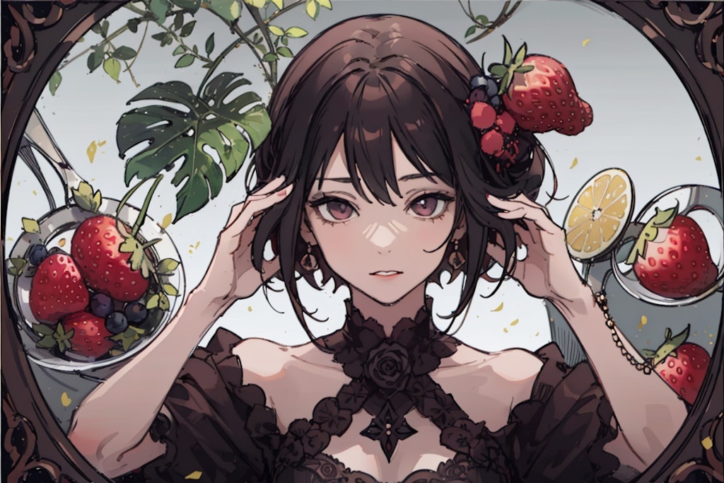 strawberry girl