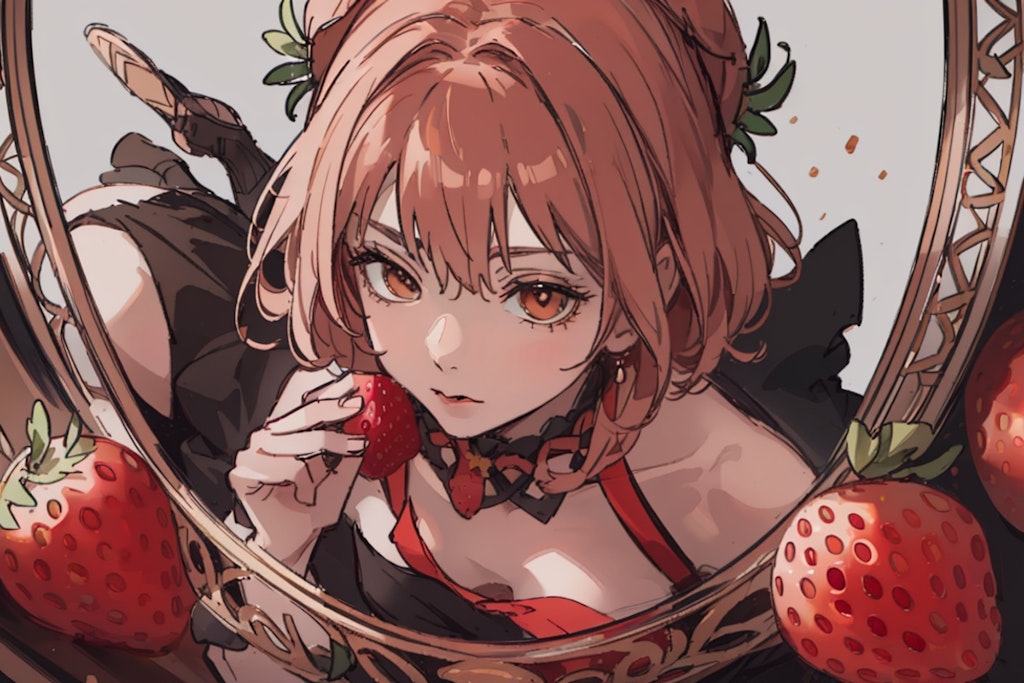 strawberry girl