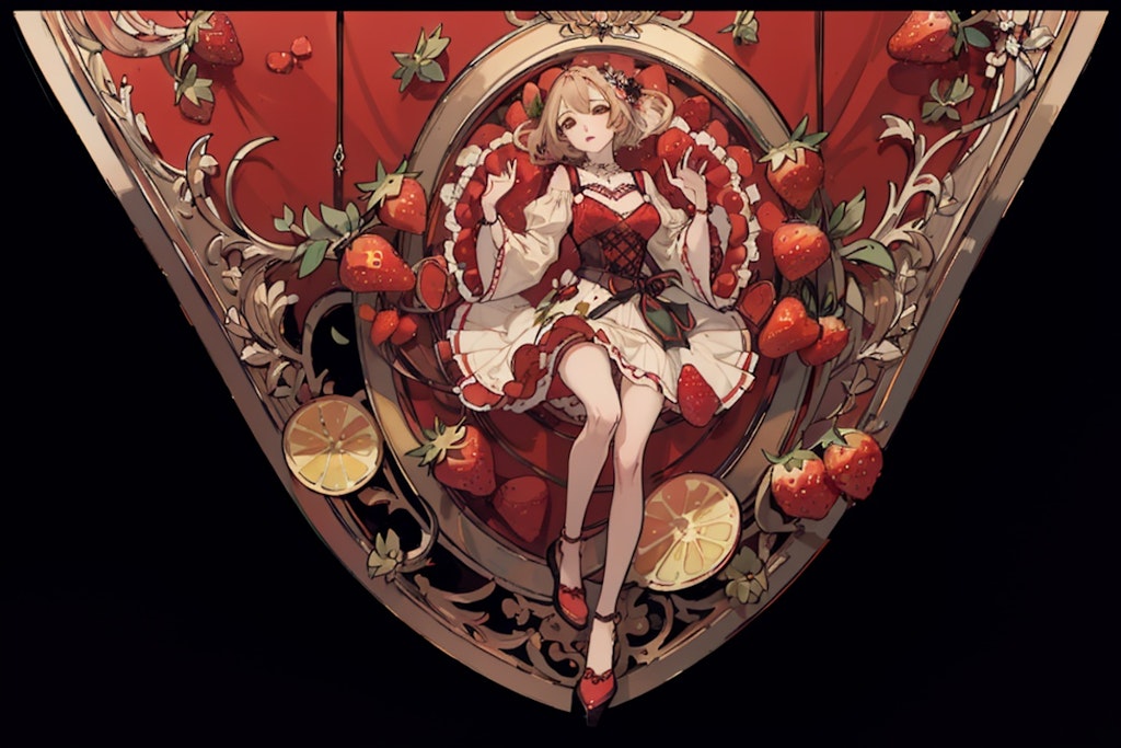 strawberry girl