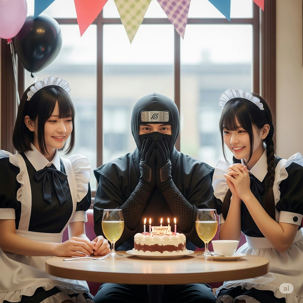 念願の誕生会