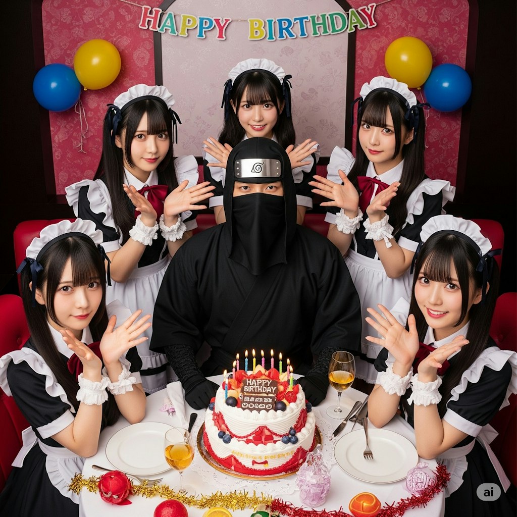 念願の誕生会