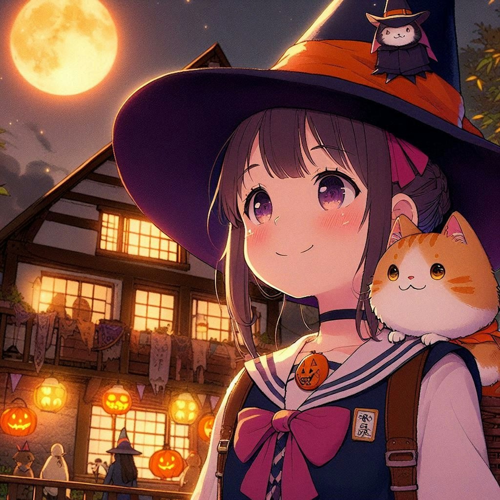 ハロウィンの日に