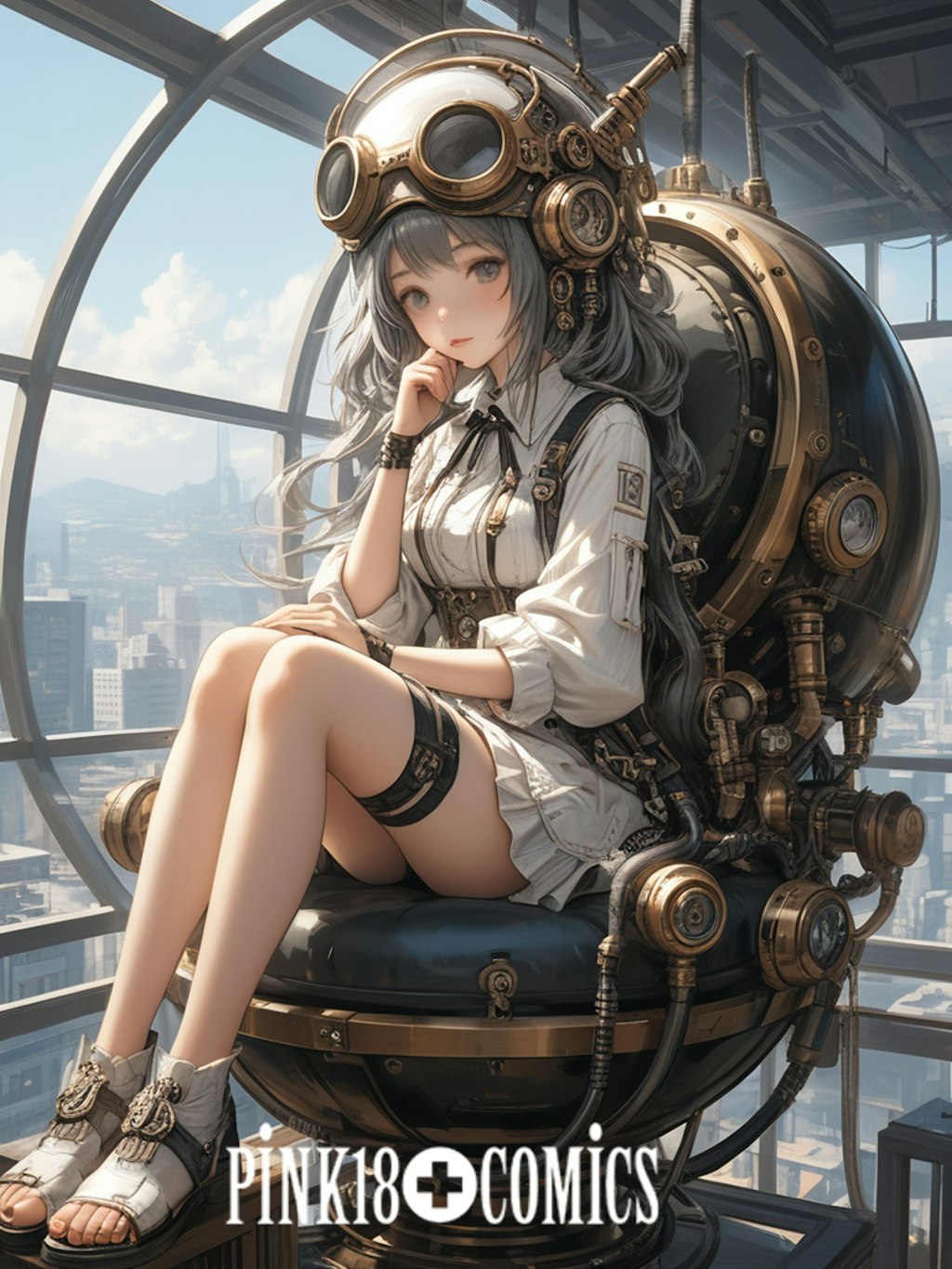 STeaMPuNK+MeCHaGiRL