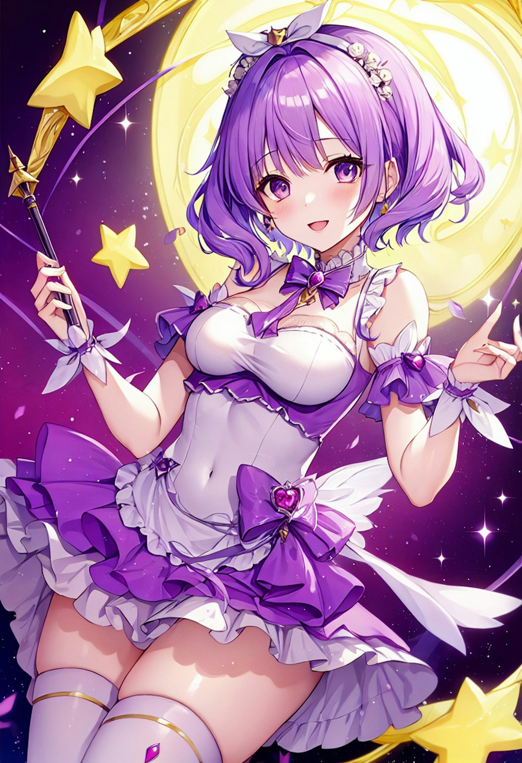 魔法少女、PURPLE