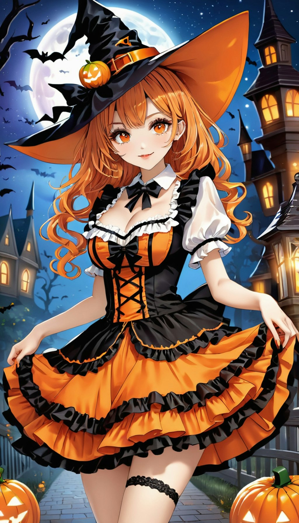 モデルチックなハロウィン