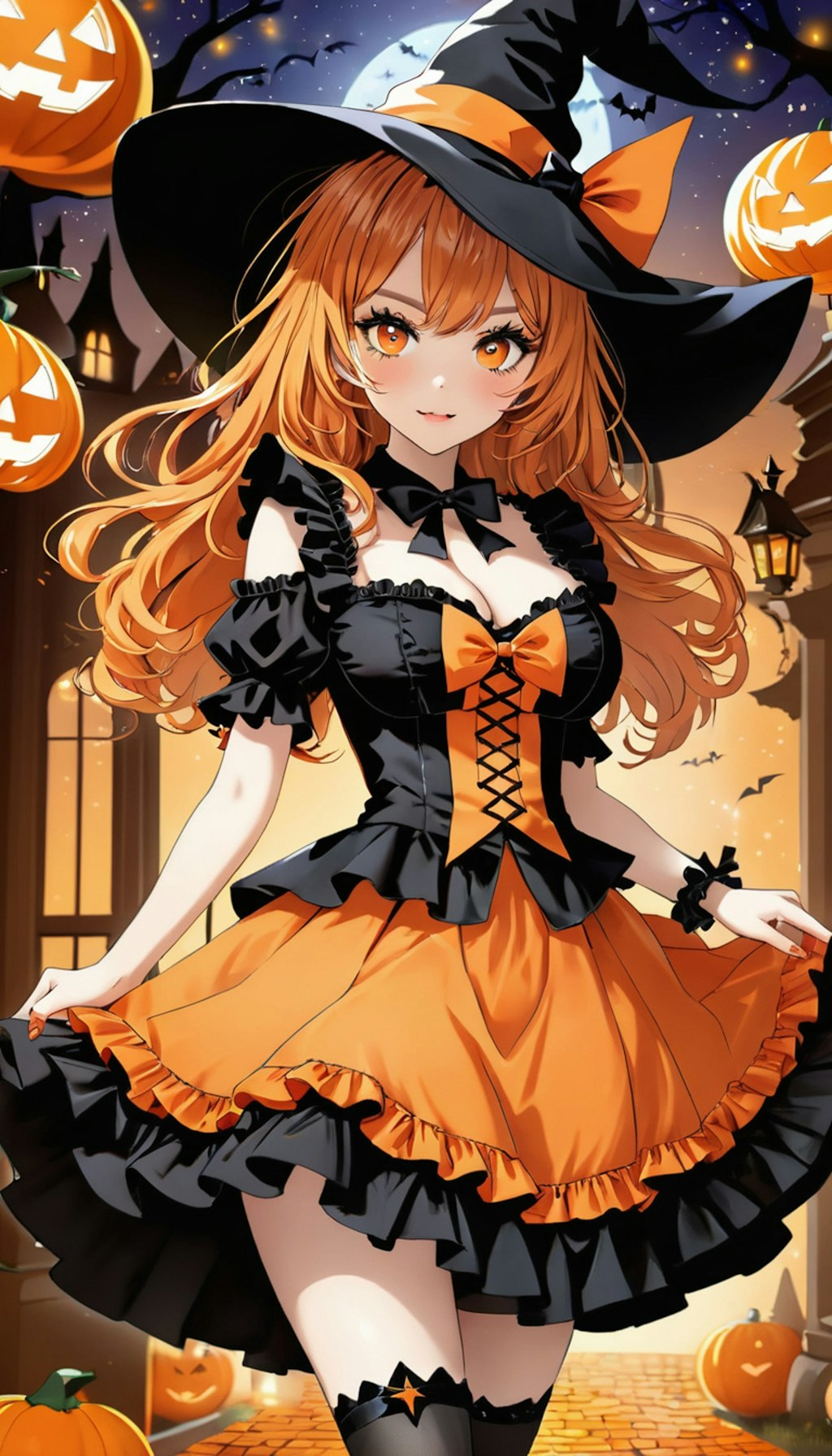 モデルチックなハロウィン