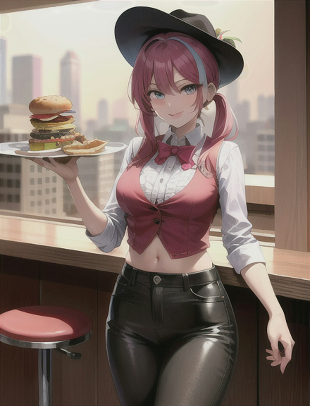 ハンバーガーショップ