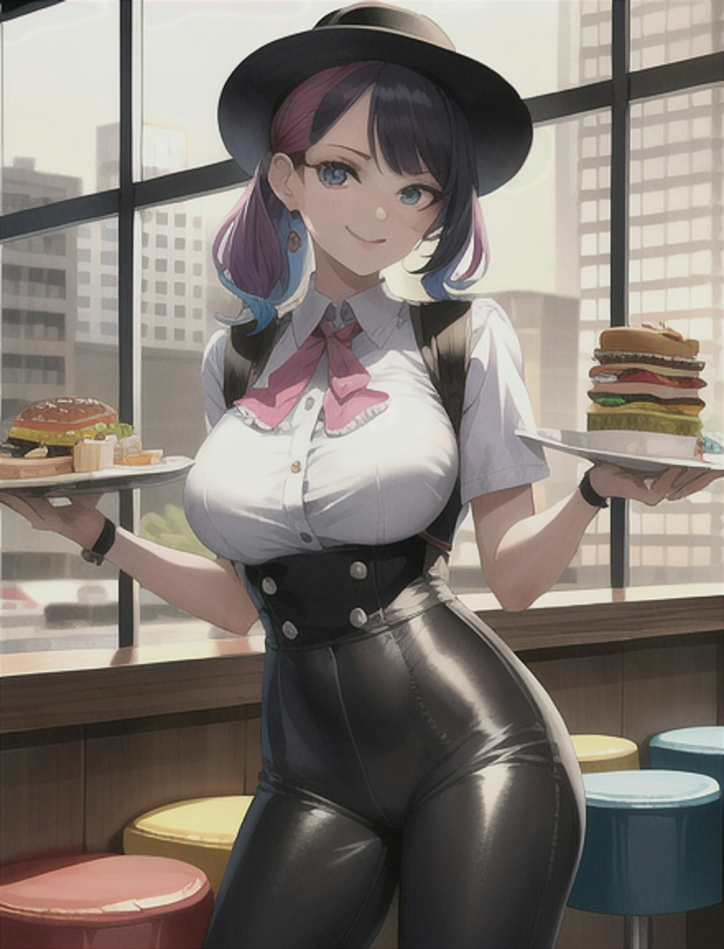 ハンバーガーショップ