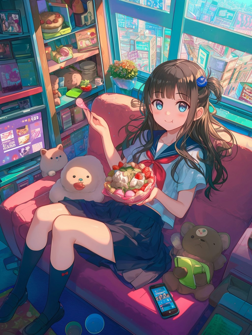 女の子の部屋