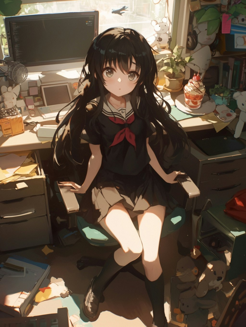 女の子の部屋