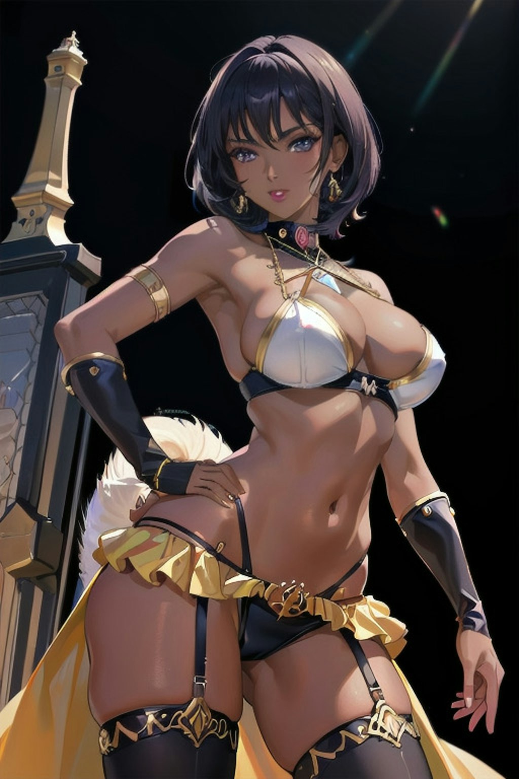 褐色ビキニギャル37