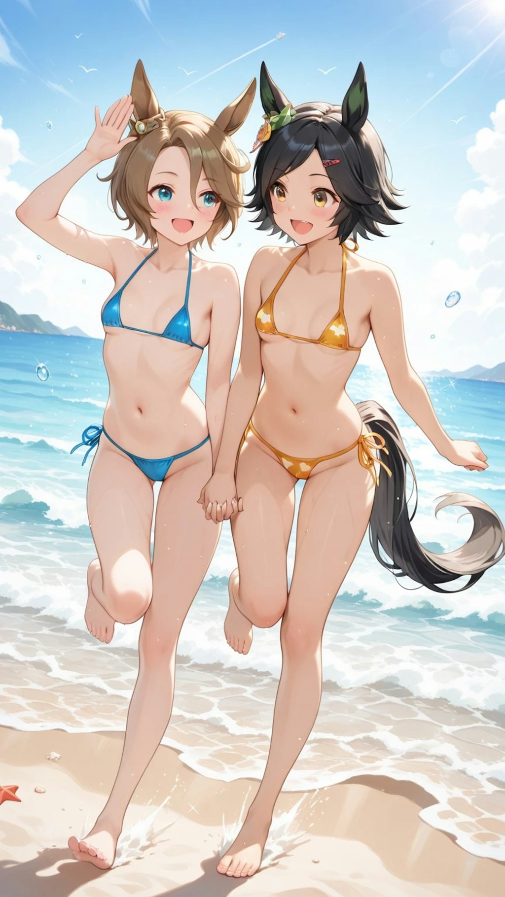 タイシンと仲良く遊べてゴキゲンなチケゾー