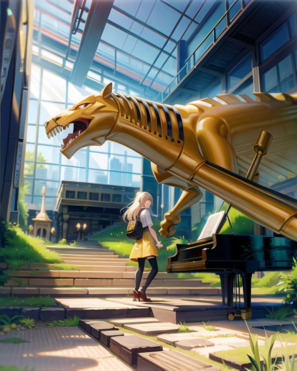 tiger piano