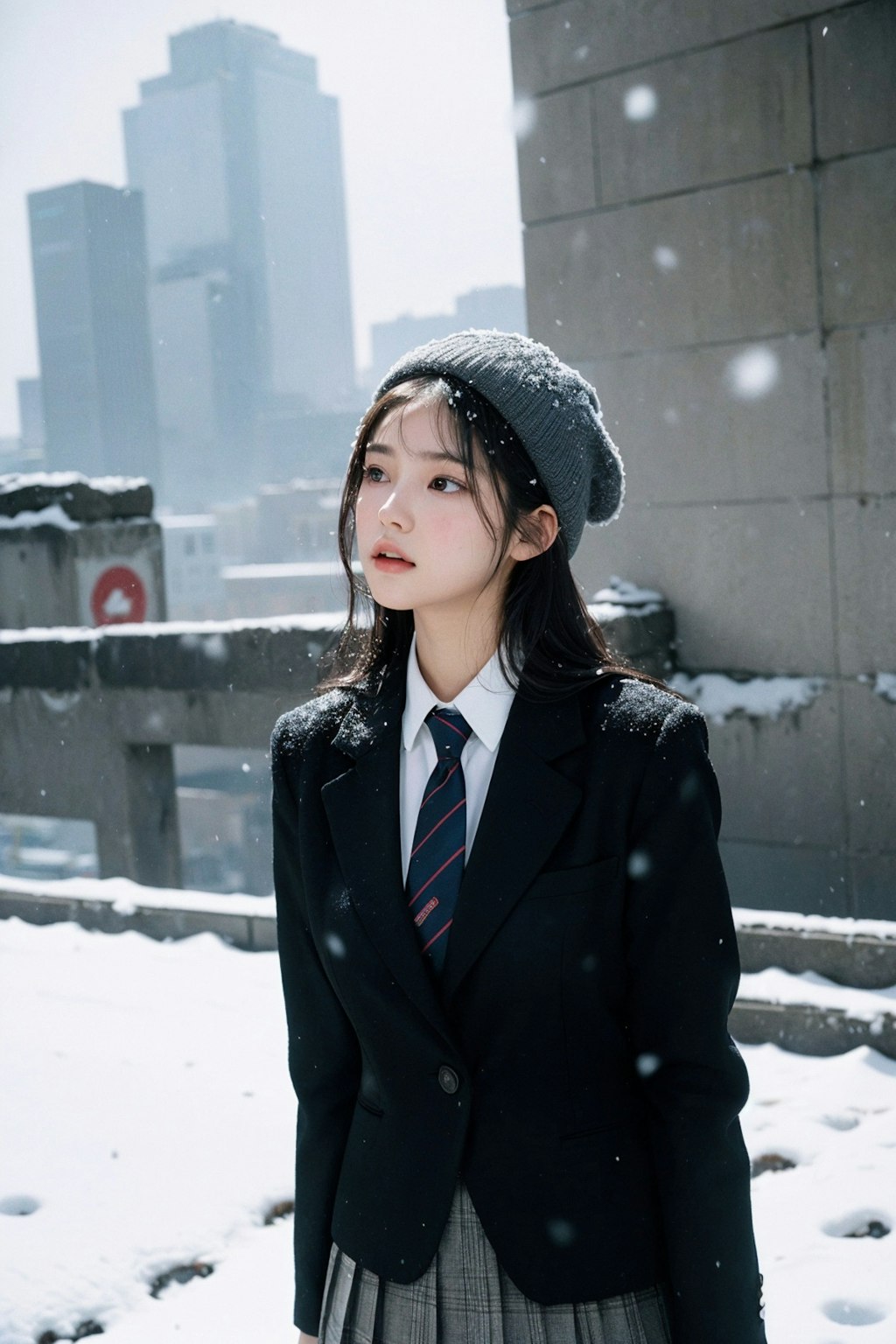 Snow Girl #2　女生徒シリーズ