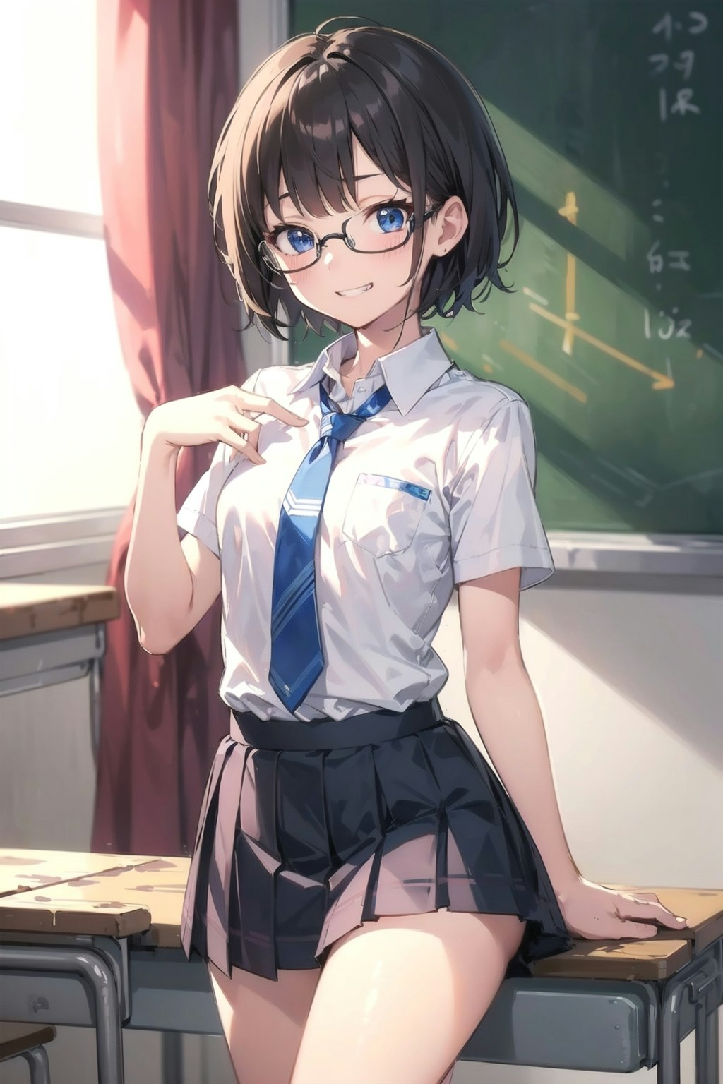 ①新学期の女の子