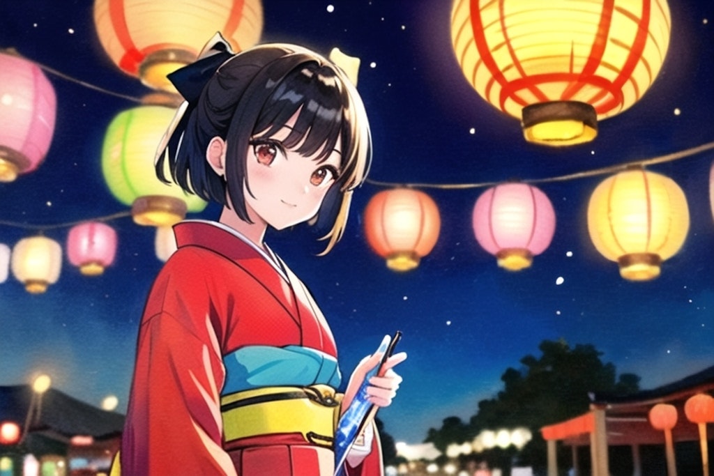 ある夏祭りの夜